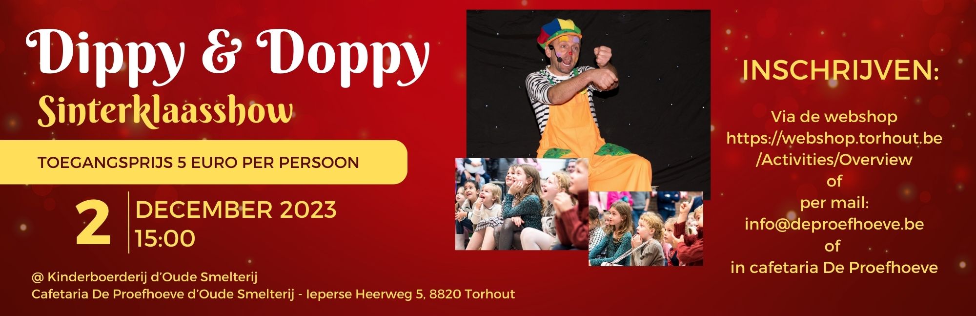 thumbnail-Dippy en Doppy Sinterklaasshow in de Kinderboerderij