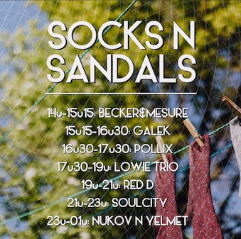 thumbnail-Socks N Sandals Open Air